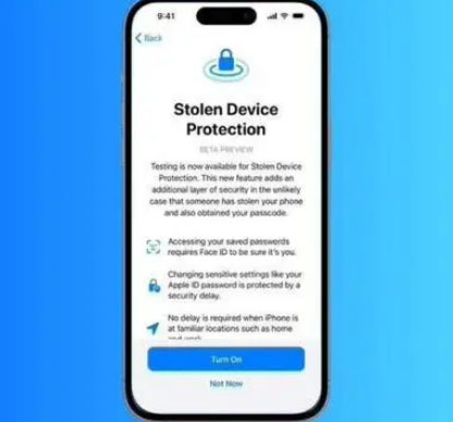 上海苹果授权维修店分享被盗设备保护功能开启方法