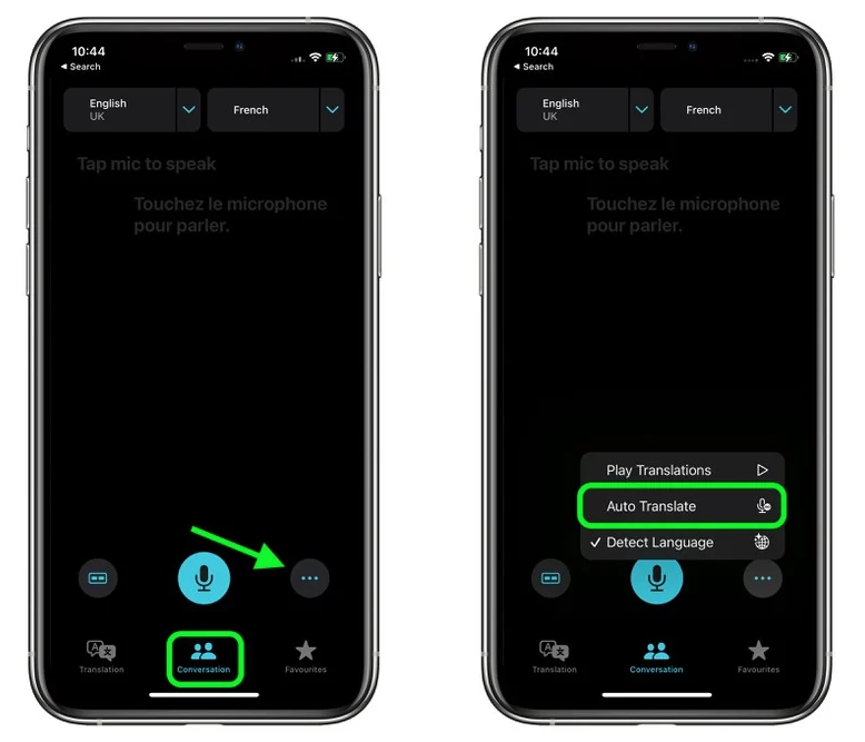 上海苹果手机维修分享iOS 15 “翻译” App 新改进 