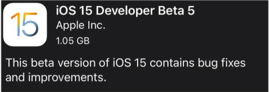 上海苹果手机维修分享如何升级到iOS15.0 beta5 
