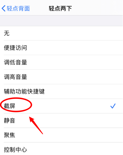 上海苹果手机维修分享iPhone12如何启用双击截屏 
